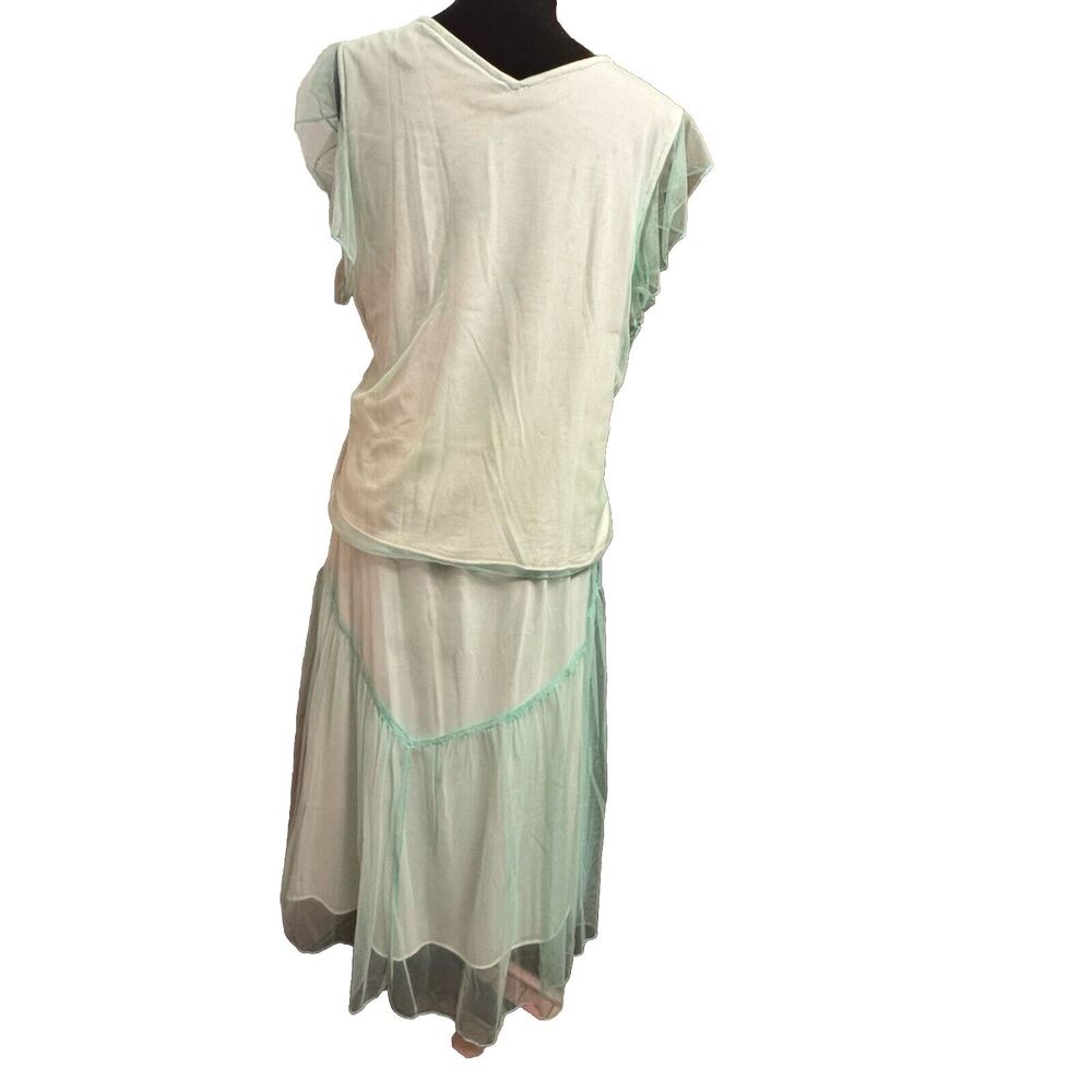 The Pyramid Collection Womens Large Blouse And Skirt Set Mermaid Fairy Coquette - Picture 6 of 8